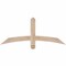 Ekena Millwork Bellingham Smooth Timber Gable Bracket, Douglas Fir, 48"W x 20"H x 1 1/2"D x 3 1/2"F, 10/12 Pitch GBW048X20X0204BEL00SDF - alternate 1
